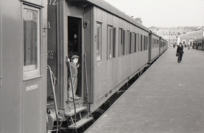 Пассажирские вагоны 1950