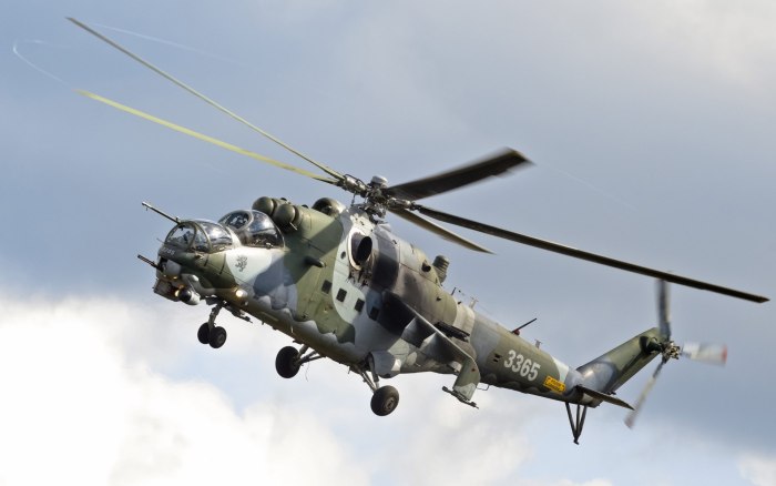 Боевой вертолёт ми-24