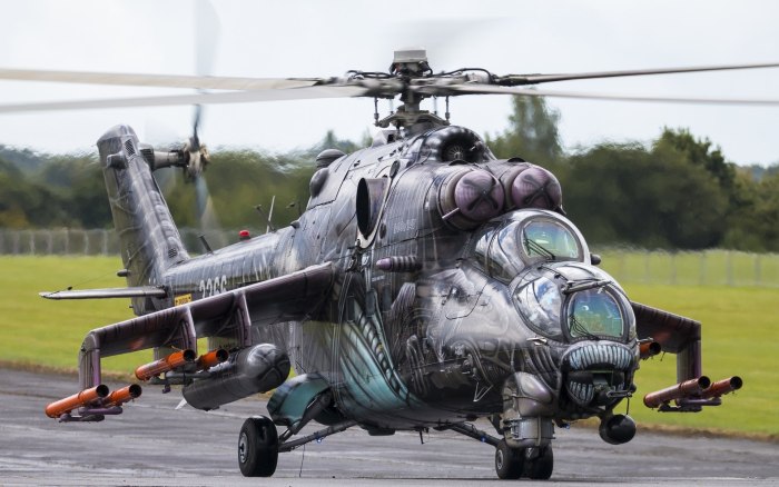 Вертолет "ми-24а"