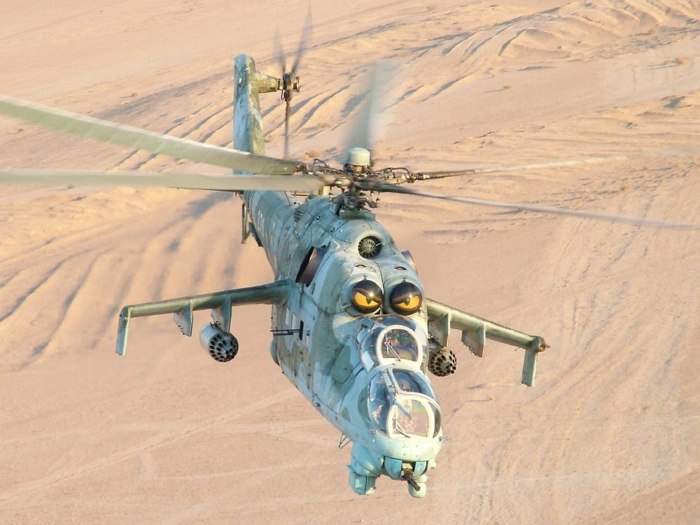 Вертолёт крокодил ми-24