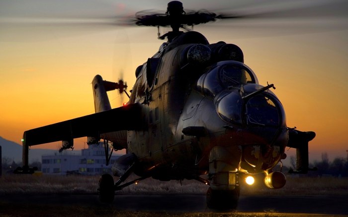 Ми-35 вертолет