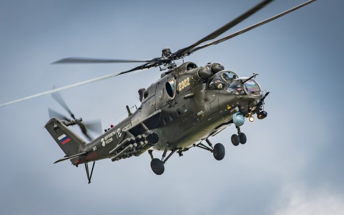 Вертолет "ми-24а"
