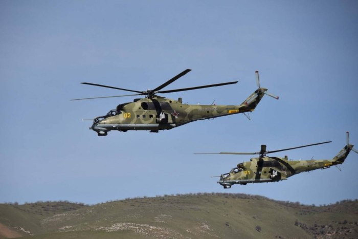 Ми-24 армейский ударный вертолёт