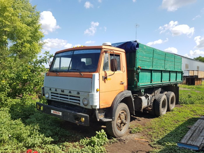 КАМАЗ сельхоз самосвал 55102