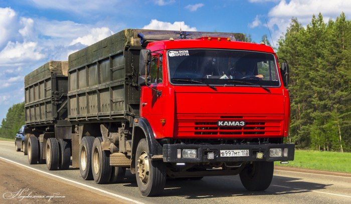 КАМАЗ 55102 самосвал сельхозник