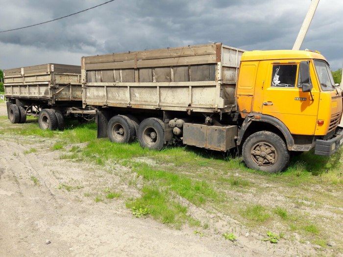 КАМАЗ 53212 самосвал сельхозник
