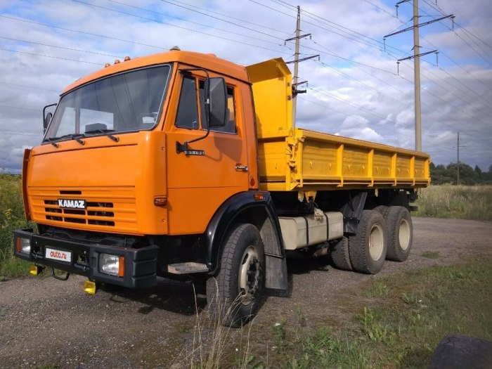 КАМАЗ 55102 самосвал 1987