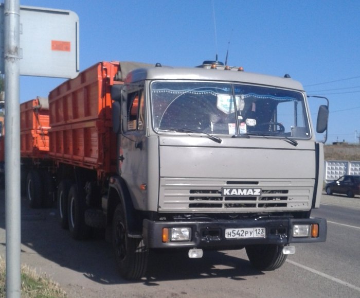 КАМАЗ 55102 красный