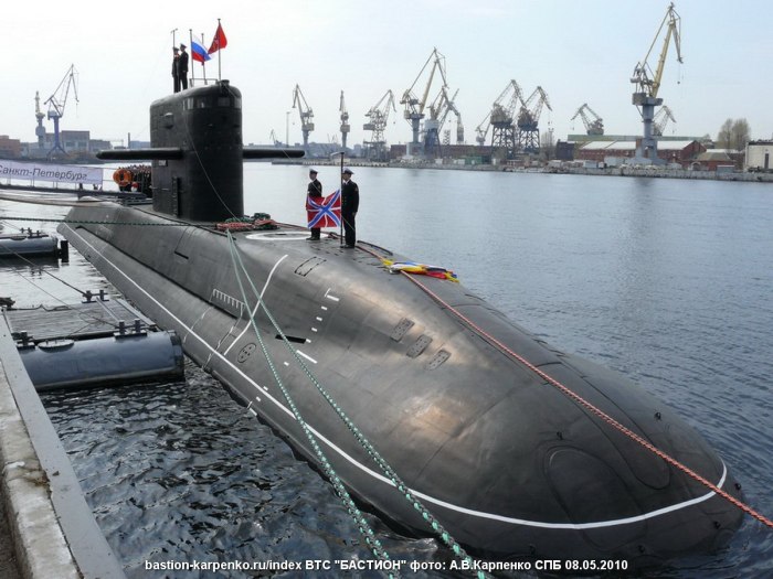 Дизель электрическая подводная лодка Кронштадт проект 677 Лада
