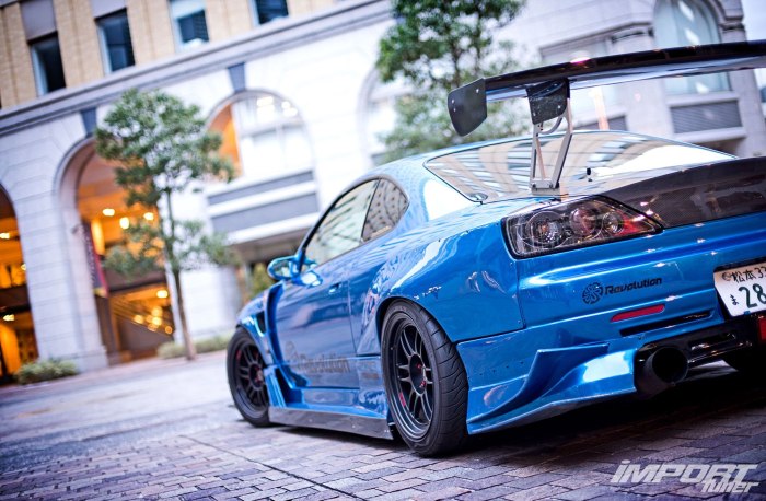 Nissan Silvia s15 бирюзовая