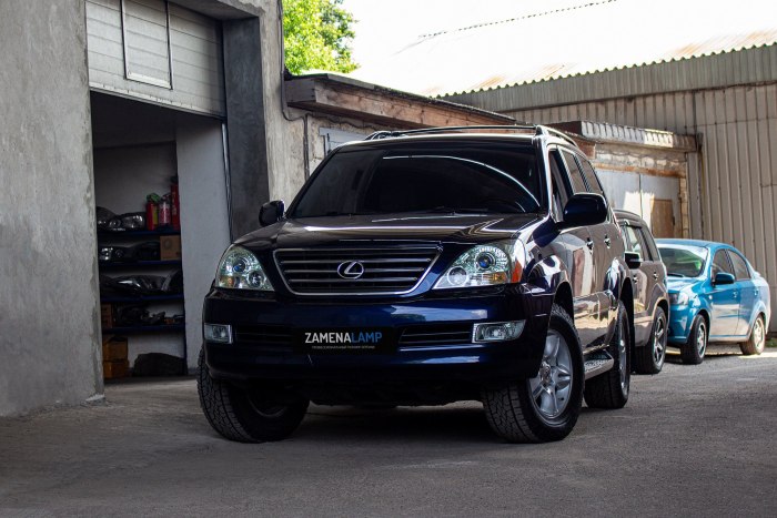 Лексус gx470 черный