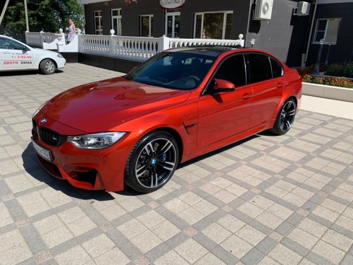 BMW m3 f80 Red