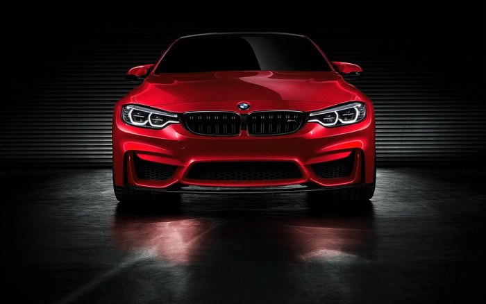 BMW m4 f82 Red