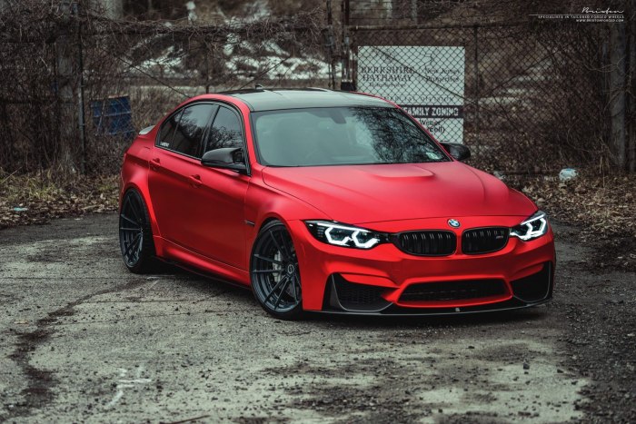 BMW m3 f80 Red