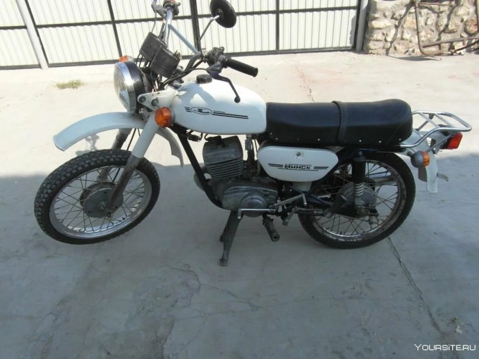 Минск 125 белый