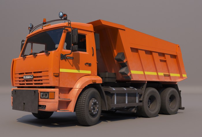 КАМАЗ 65115 бокосвал