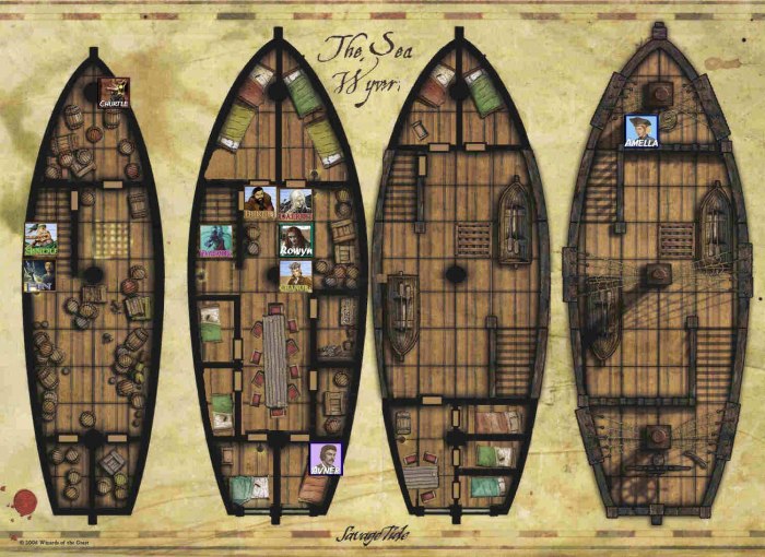 ДНД ship Maps