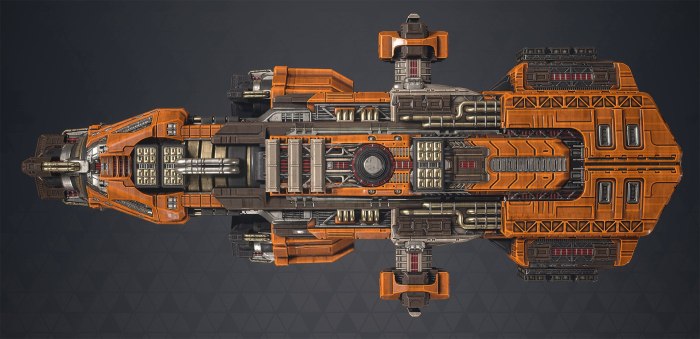 Дредноут корабль космический Star Citizen