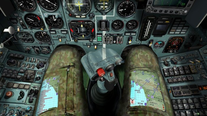 Приборная панель Су 27