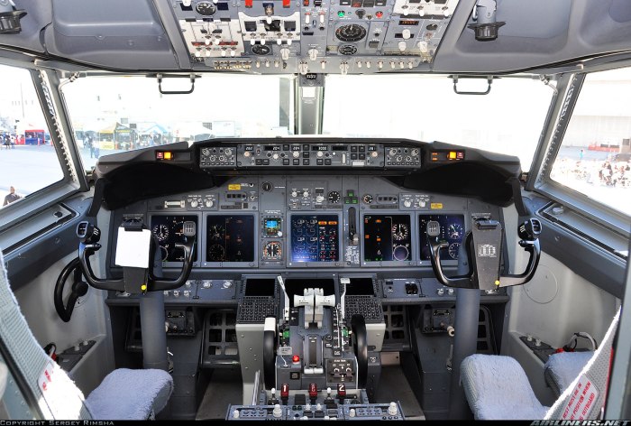 Боинг 737 500 кабина