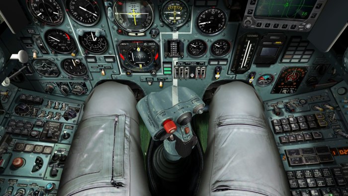 Су-34 кабина пилота