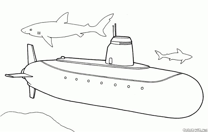 Подводная лодка для детей