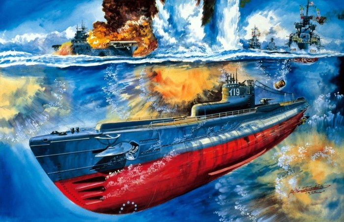 Военный корабль для детей