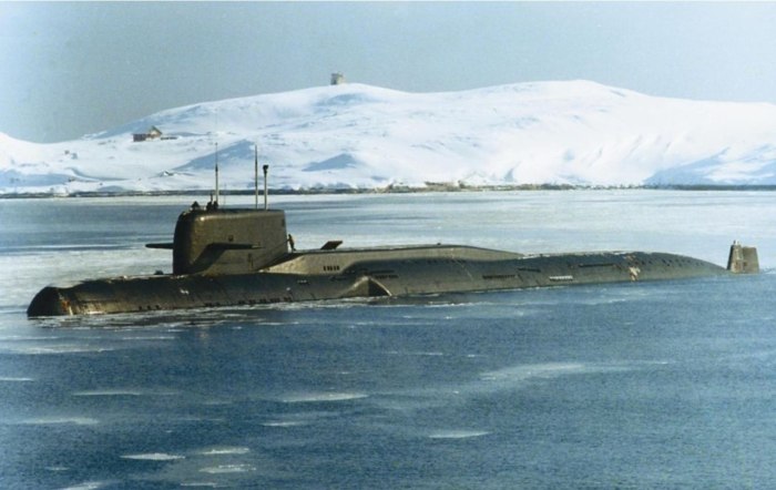 Атомная подводная лодка пр. 667а