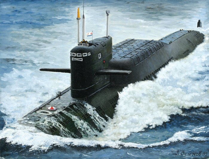 Подводная лодка РПКСН 667 Б