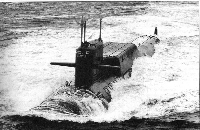 Подводные лодки проекта 667б «мурена»