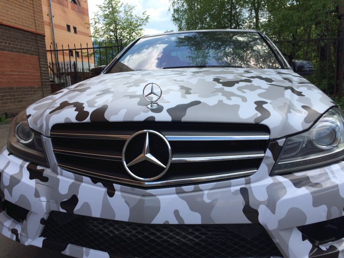 Mercedes c class 2013 камуфляж