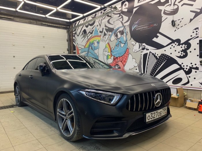 Mercedes CLS В пленке