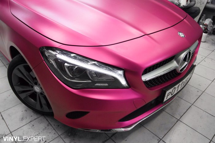 Mercedes-Benz CLA 200 пленки винил