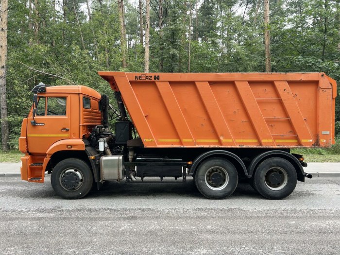 КАМАЗ 6520 оранжевый