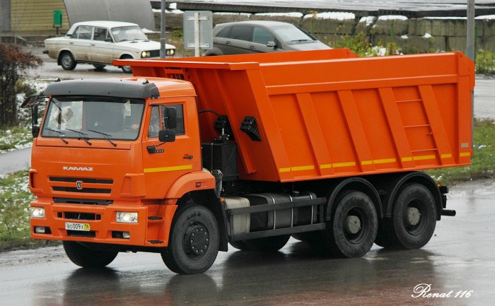 КАМАЗ 6520 желтый