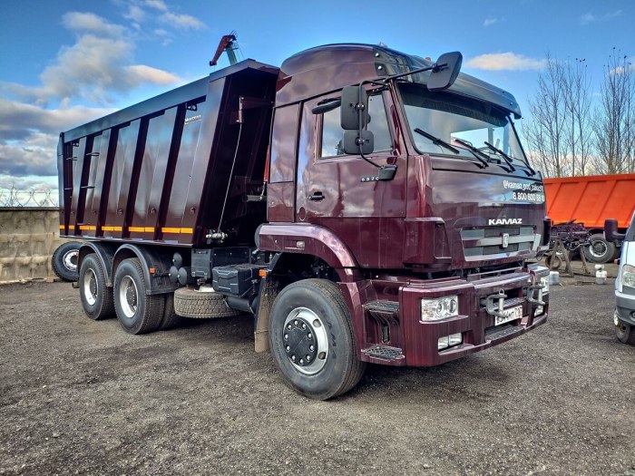 КАМАЗ 6520 самосвал с кабиной макси