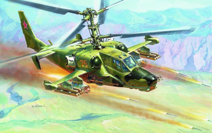 Ка-50 вертолёт