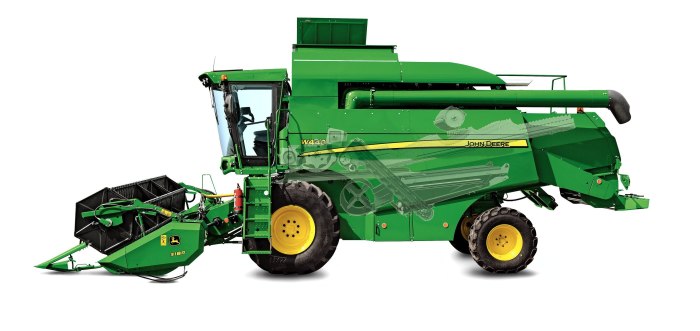 Комбайн Джон Дир w440