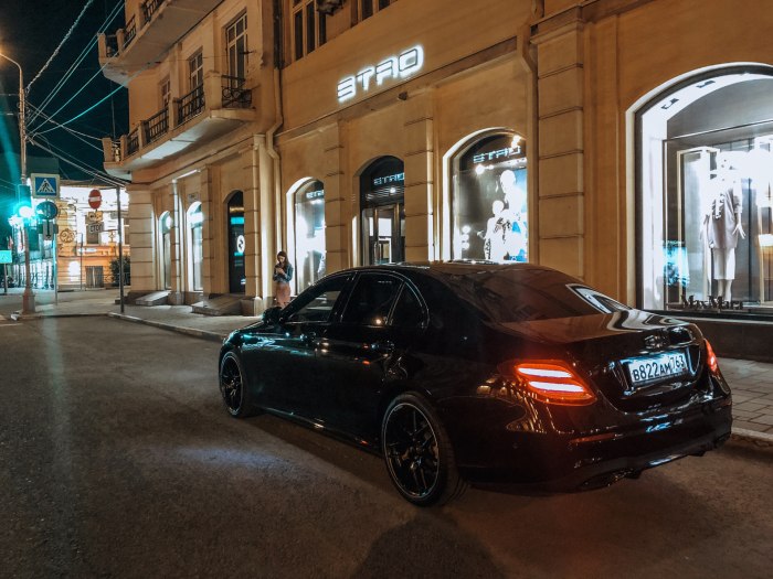 S63 AMG w222 черный