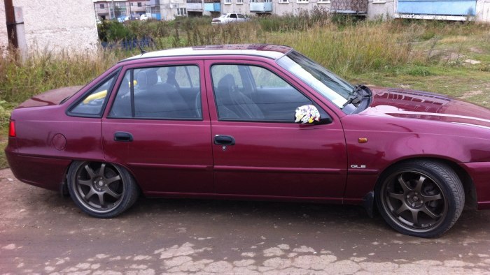 Daewoo Nexia n150 занижение