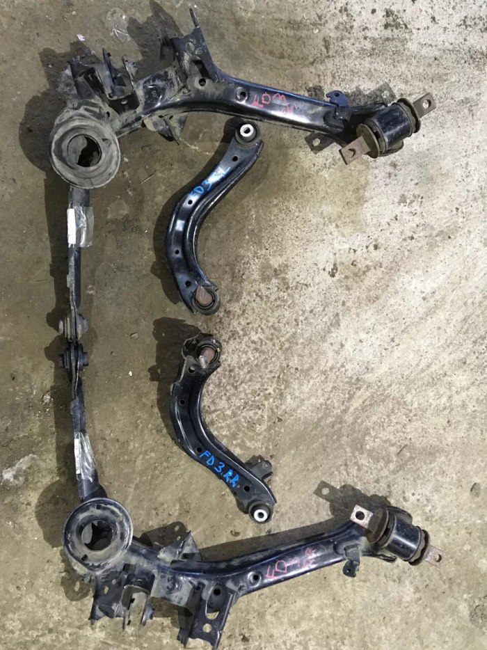 Honda Civic ek3 передняя подвеска задняя