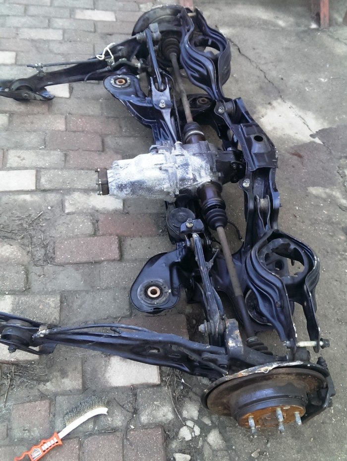 Honda CRV 2005 задняя подвеска передний привод