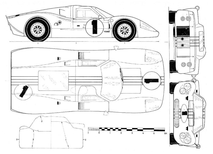 «Форд», модель gt40