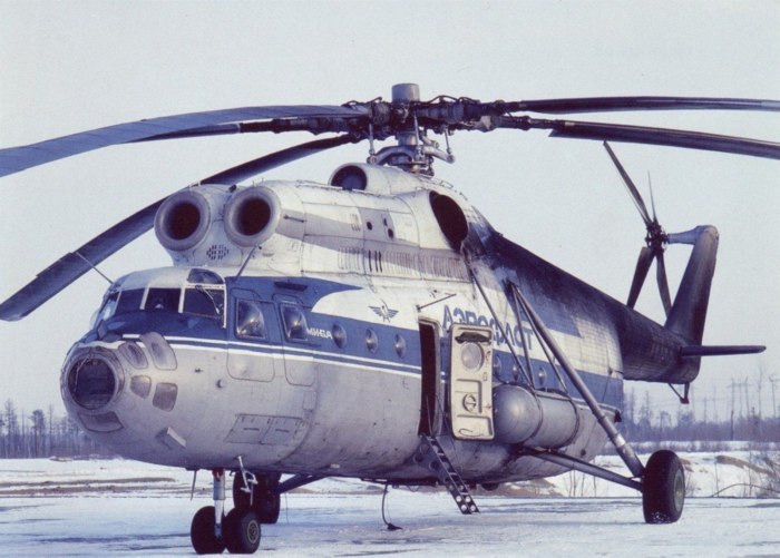 Ми-6 вертолёт Аэрофлот