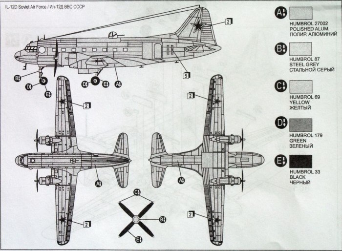 Ил-14 чертежи