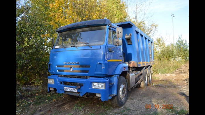 КАМАЗ 6520 синий