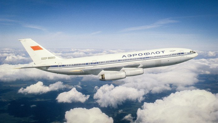 Самолет Аэрофлот ил 86