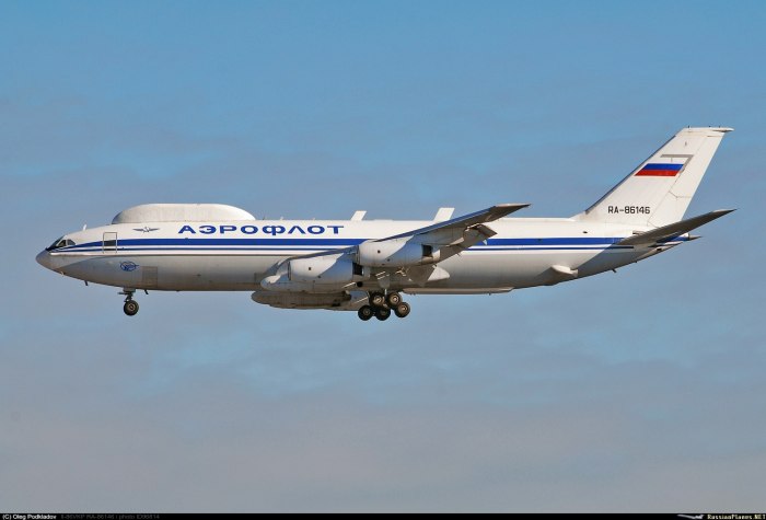 Ил-86 пассажирский самолёт