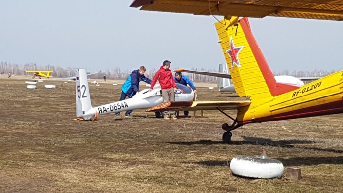 Планер янтарь стандарт-3