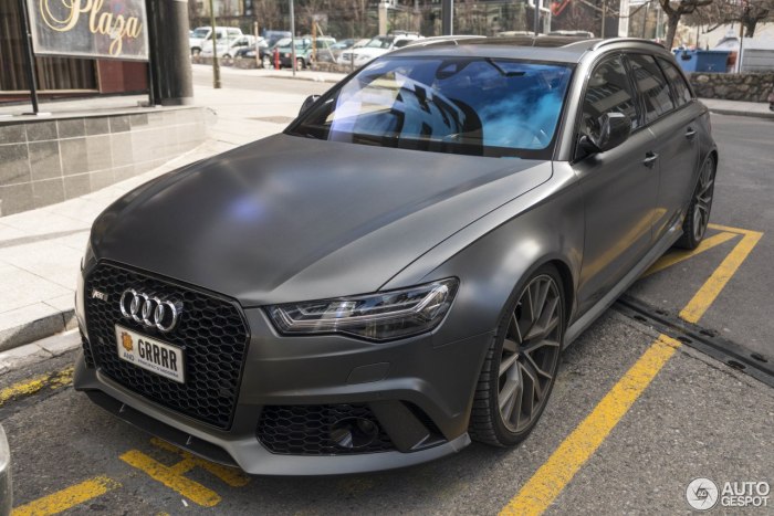 2015 Audi rs6 avant Grey